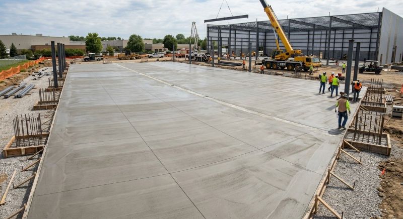Commercial Slab Construction in Ann Arbor, MI
